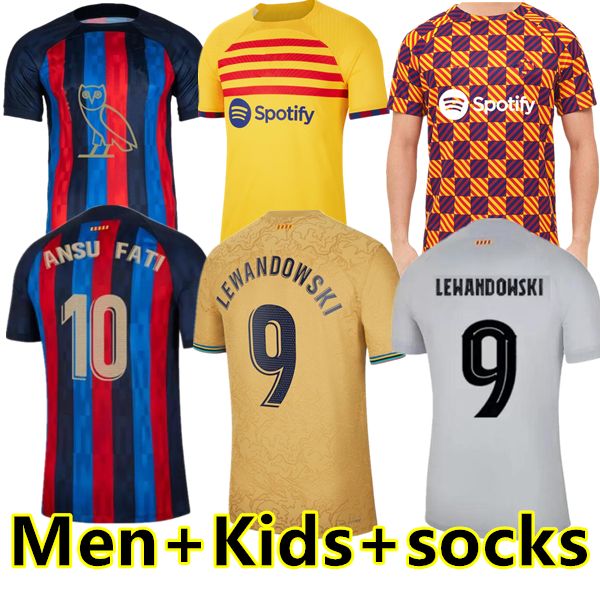 22 23 barcelona football soccer jersey lewandowski ansu fati camisetas de pre-match jersey memphis pedri kun aguero adama ferran griezmann f, Black;yellow
22 23 barcelona football soccer jersey lewandowski ansu fati camisetas de pre-match jersey memphis pedri kun aguero adama ferran griezmann f, Black;yellow