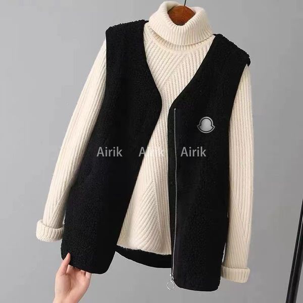 lamb hair vest women's vest spring and autumn light vest men's and women's jacket warm multi-color letter-printed zipper mult, Black;white
lamb hair vest women's vest spring and autumn light vest men's and women's jacket warm multi-color letter-printed zipper mult, Black;white