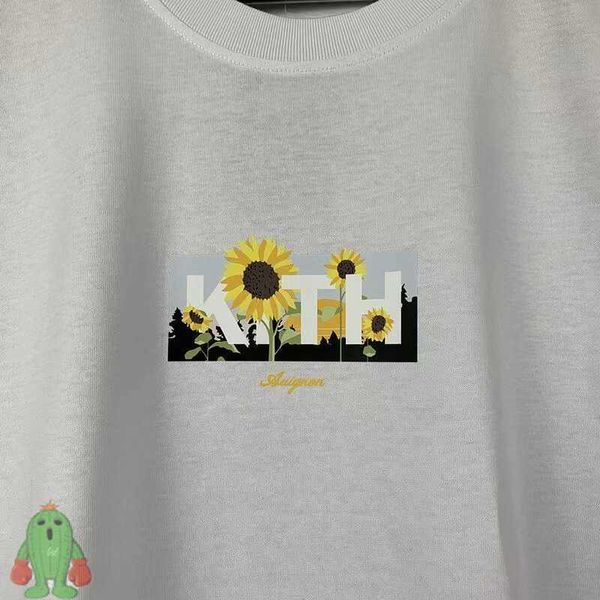 men's t-shirts high street men women kith short sleeve tee sunflower box kith tshirt j230208, White;black
men's t-shirts high street men women kith short sleeve tee sunflower box kith tshirt j230208, White;black