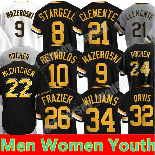 2023 custom 22 mccutchen 21 roberto clemente jerseys 32 henry davis starling marte francisco cervelli kent tekulve chris archer gregory pola, Blue;black
2023 custom 22 mccutchen 21 roberto clemente jerseys 32 henry davis starling marte francisco cervelli kent tekulve chris archer gregory pola, Blue;black
