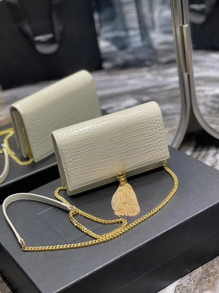 chain bag shoulder strap detachable as handbag classic bright crocodile embossed cowhide gold and silver tassels 5a quality
chain bag shoulder strap detachable as handbag classic bright crocodile embossed cowhide gold and silver tassels 5a quality