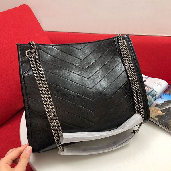 niki shopping bag chain tote handbag purse women crossbody handbags stripes leather bags large capacity fasion letter cowhide backpack purse
niki shopping bag chain tote handbag purse women crossbody handbags stripes leather bags large capacity fasion letter cowhide backpack purse