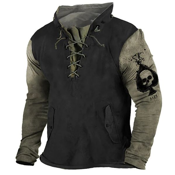 men's hoodies sweatshirts streetwear for mens fall leisure patchwork long sleeve drawstring men fashion stand collar pullovers 230208, Black
men's hoodies sweatshirts streetwear for mens fall leisure patchwork long sleeve drawstring men fashion stand collar pullovers 230208, Black