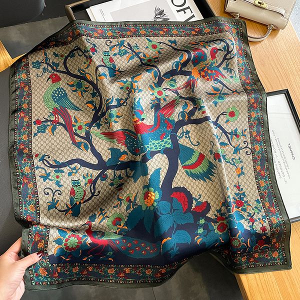 women's silk satin shawls headband tree print kerchief hijab scarves fermale square shawls and wraps neck scarfs 70x70cm, Blue;gray
women's silk satin shawls headband tree print kerchief hijab scarves fermale square shawls and wraps neck scarfs 70x70cm, Blue;gray