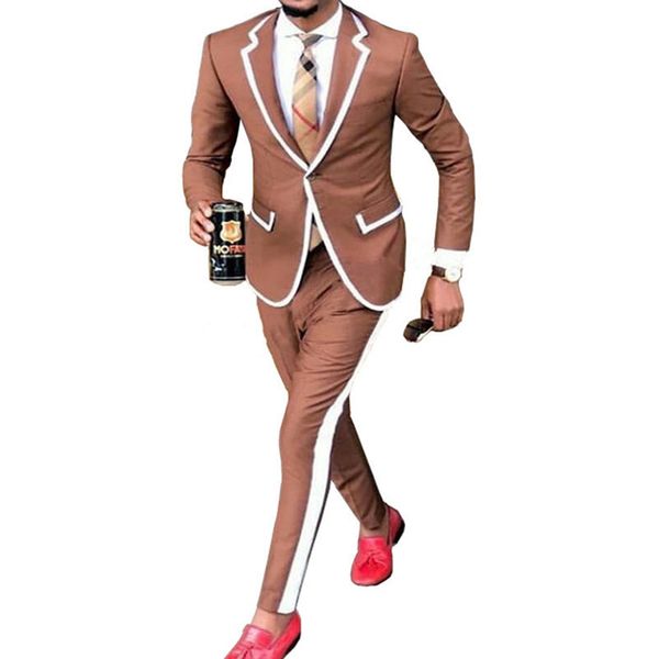 handsome groomsmen brown groom tuxedos notch lapel mens wedding dress man jacket blazer prom dinner suits w580, Black;gray
handsome groomsmen brown groom tuxedos notch lapel mens wedding dress man jacket blazer prom dinner suits w580, Black;gray
