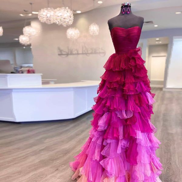 party dresses colorful fashion prom dress strapless sleeveless layered ruffles tulle aline floor length women evening homecoming gowns 23020, White;black
party dresses colorful fashion prom dress strapless sleeveless layered ruffles tulle aline floor length women evening homecoming gowns 23020, White;black