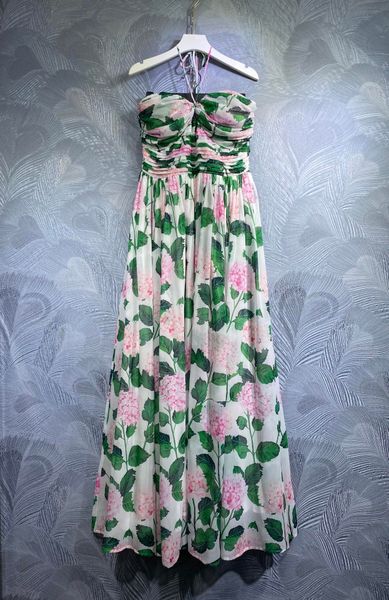 spring 2023 new dress bra print long, Black;gray 
spring 2023 new dress bra print long, Black;gray