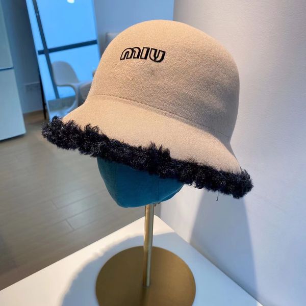 women's fall cashmere designer bucket hats holiday dating fashion letter printing warm wide brim hats, Blue;gray
women's fall cashmere designer bucket hats holiday dating fashion letter printing warm wide brim hats, Blue;gray