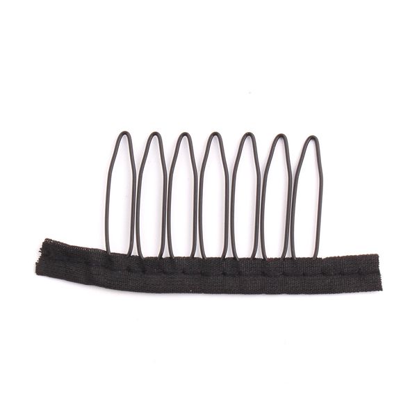 20pcs/lot lace wig clips steel tooth polyester durable cloth wig combs for hairpiece caps wig accessories tools, Black;brown
20pcs/lot lace wig clips steel tooth polyester durable cloth wig combs for hairpiece caps wig accessories tools, Black;brown