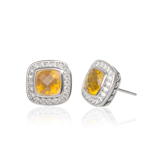 womens citrine studs earring zircon designer earings jewelry fashion luxury women wedding 7mm stud, Golden;silver
womens citrine studs earring zircon designer earings jewelry fashion luxury women wedding 7mm stud, Golden;silver