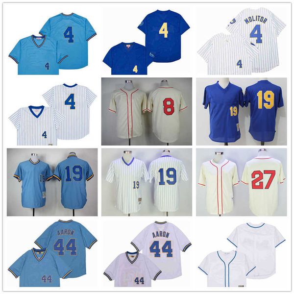 movie mitchell and ness baseball 4 paul molitor jerseys vintage stitched 19 robin yount 44 hank aaron 8 ryan braun 27 carlos gomez cream 194, Black
movie mitchell and ness baseball 4 paul molitor jerseys vintage stitched 19 robin yount 44 hank aaron 8 ryan braun 27 carlos gomez cream 194, Black