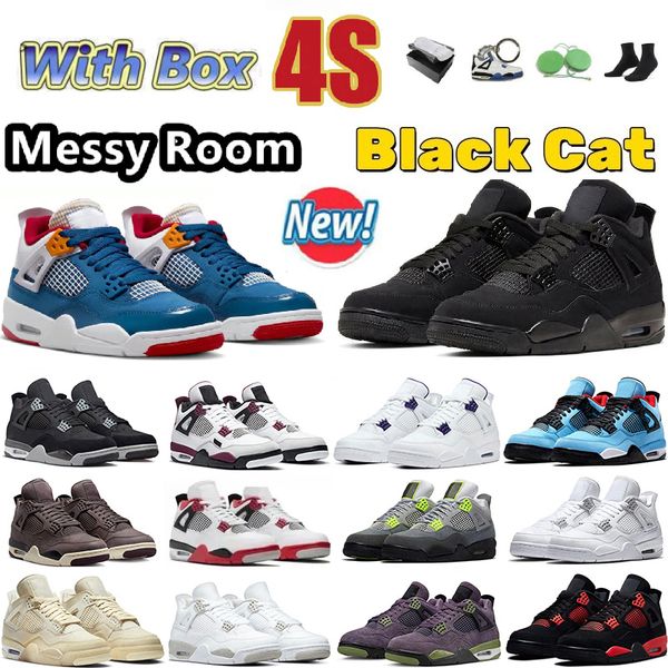 new messy room jumpman 4 retro basketball shoes 4s red fire military black cat universitys blue white oreo sail metallic bred men women cool
new messy room jumpman 4 retro basketball shoes 4s red fire military black cat universitys blue white oreo sail metallic bred men women cool