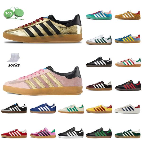 wholesale samba running shoes light blue suede silk metallic gold pink velvet men women gazelle gazelle burgundy velvet outdoor designer tra
wholesale samba running shoes light blue suede silk metallic gold pink velvet men women gazelle gazelle burgundy velvet outdoor designer tra