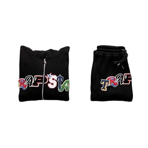 online celebrity new uk london colourful tracksuit hoodie women 1 letter sweatshirts zipper pullover man sets, Black
online celebrity new uk london colourful tracksuit hoodie women 1 letter sweatshirts zipper pullover man sets, Black