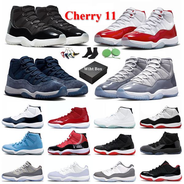 cherry 11 retro basketball shoes jumpman 11s low men women midnight navy cool grey gamma blue cap and gown cement grey mens trainers outdoor, White;red
cherry 11 retro basketball shoes jumpman 11s low men women midnight navy cool grey gamma blue cap and gown cement grey mens trainers outdoor, White;red