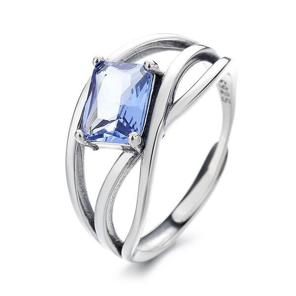 925 sterling silver blue diamond cross ring women vintage adjustable geometry unique multilayer line finger rings female romantic valentines, Golden;silver
925 sterling silver blue diamond cross ring women vintage adjustable geometry unique multilayer line finger rings female romantic valentines, Golden;silver