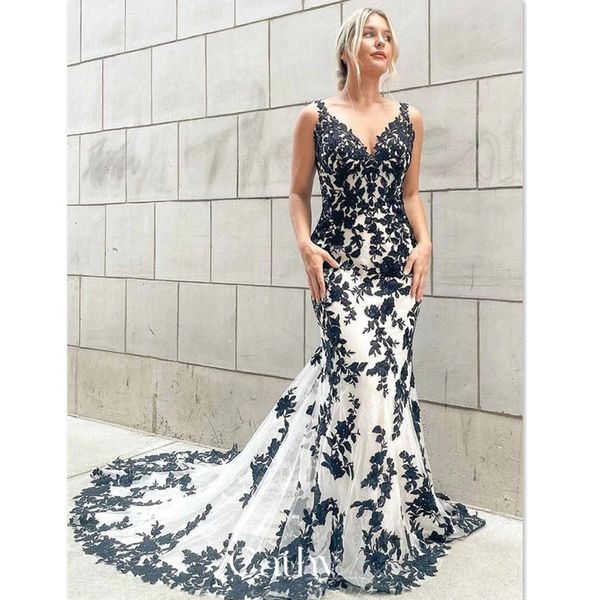 party dresses cathy mermaid handmade embroidery trumpet prom black lace white tulle sweep train 230208, White;black
party dresses cathy mermaid handmade embroidery trumpet prom black lace white tulle sweep train 230208, White;black