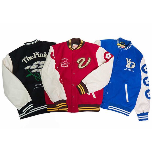 men's jackets vand coats the baseball uniform pink leisure casual women high autumn winter new patchwork leather vibe style vk5d, Black;brown
men's jackets vand coats the baseball uniform pink leisure casual women high autumn winter new patchwork leather vibe style vk5d, Black;brown