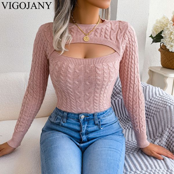 women s sweaters vigojany women winter casual pink o neck knit pullover hollow long sleeve sweater ladies solid fashion vintage short 23020, White;black
women s sweaters vigojany women winter casual pink o neck knit pullover hollow long sleeve sweater ladies solid fashion vintage short 23020, White;black