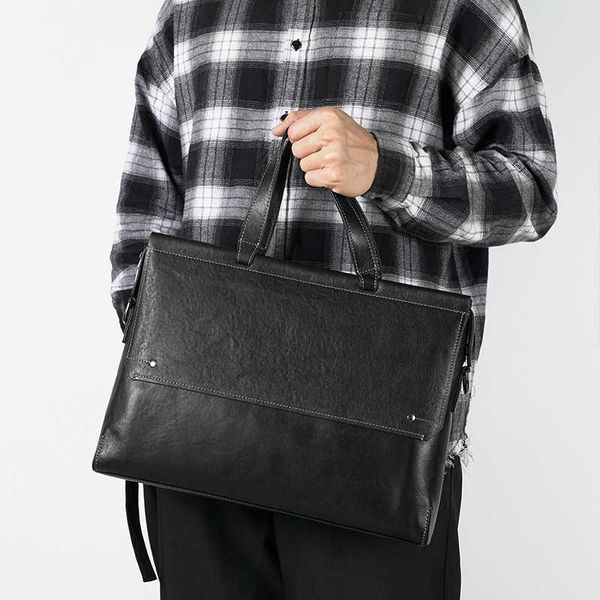 men's leather handbag new horizontal version fashionable computer briefcase business leisure first layer cow leather bag 220718
men's leather handbag new horizontal version fashionable computer briefcase business leisure first layer cow leather bag 220718