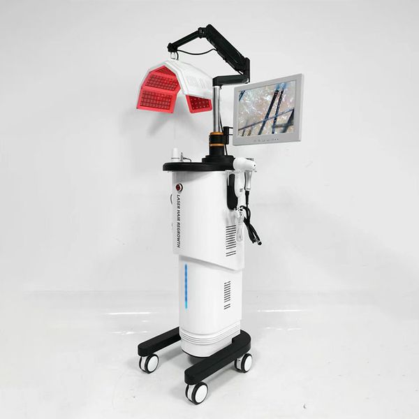 beauty hair loss treatment laser hair growth therapy lht cosmetic machine with hair analysis camera
beauty hair loss treatment laser hair growth therapy lht cosmetic machine with hair analysis camera