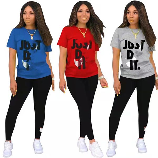 designer brand cotton tracksuits summer women outfits plus size 2xl short sleeve t-shirt and pants two pieces sets casual jogging suits acti, Gray
designer brand cotton tracksuits summer women outfits plus size 2xl short sleeve t-shirt and pants two pieces sets casual jogging suits acti, Gray