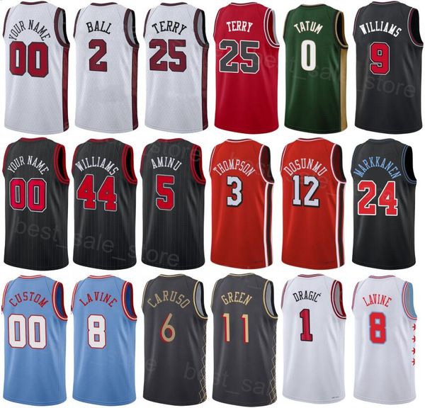 printed men kids women basketball goran dragic jersey 1 andre drummond 3 patrick williams 44 derrick jones jr 5 javonte green 24 dalen terry, Black;red
printed men kids women basketball goran dragic jersey 1 andre drummond 3 patrick williams 44 derrick jones jr 5 javonte green 24 dalen terry, Black;red