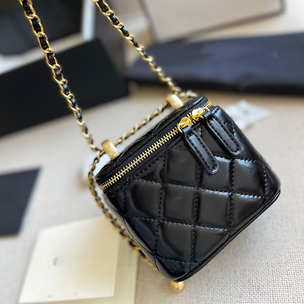 cc bags luxury brand cosmetic bags & cases womens cowhide vanity box bags double little gold balls metal matelasse chain crossbody shoulder
cc bags luxury brand cosmetic bags & cases womens cowhide vanity box bags double little gold balls metal matelasse chain crossbody shoulder
