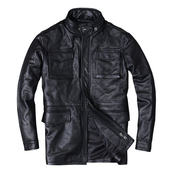 mid-long motorcycle leather coat windbreaker mens genuine leather jacket trench coats spring clothing black outerwear slim fit plus size xxl
mid-long motorcycle leather coat windbreaker mens genuine leather jacket trench coats spring clothing black outerwear slim fit plus size xxl