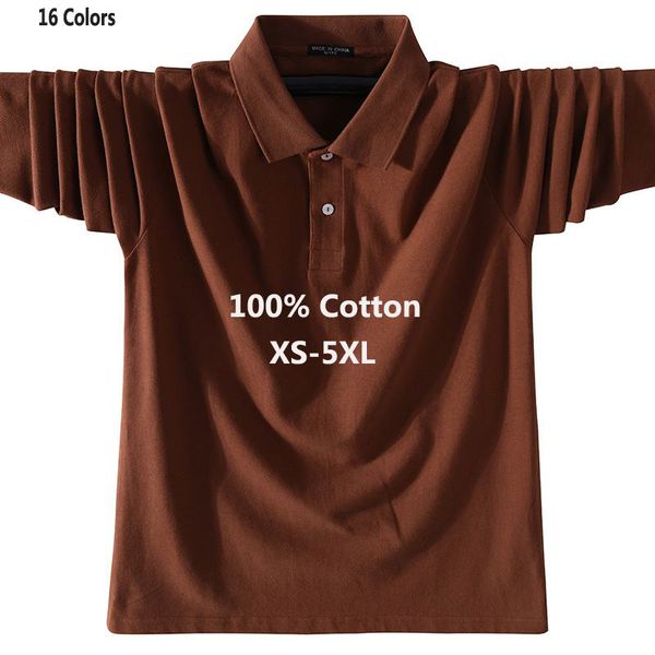 mens polos 100% cotton long sleeve shirts solid color classic casual homme fashion clothing lapel male 230207, White;black
mens polos 100% cotton long sleeve shirts solid color classic casual homme fashion clothing lapel male 230207, White;black