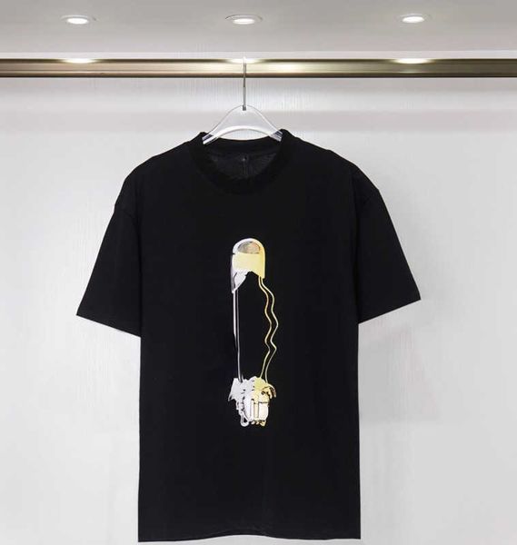 brand casual early spring new printing process simple casual t-shirt for men and women, White;black
brand casual early spring new printing process simple casual t-shirt for men and women, White;black