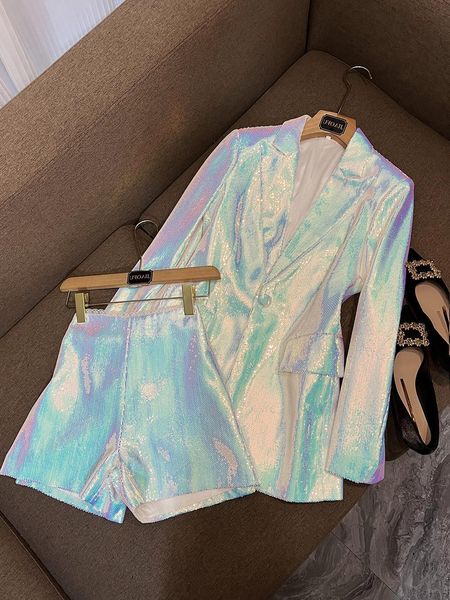 women's tracksuits brand sequins cloth for women long sleeve single button casual shorts suit lady fashion 2pcs 230208, Gray
women's tracksuits brand sequins cloth for women long sleeve single button casual shorts suit lady fashion 2pcs 230208, Gray