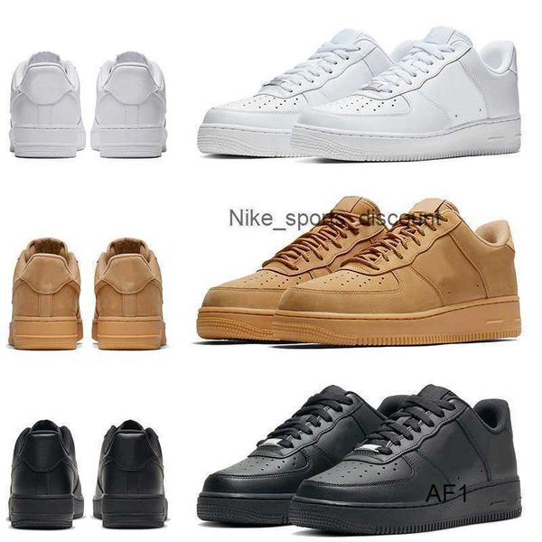 2023 mens women classic one running shoes platform sneakers airforce 1 07 cut low triple black white wheat skateboarding af1 trainers
2023 mens women classic one running shoes platform sneakers airforce 1 07 cut low triple black white wheat skateboarding af1 trainers