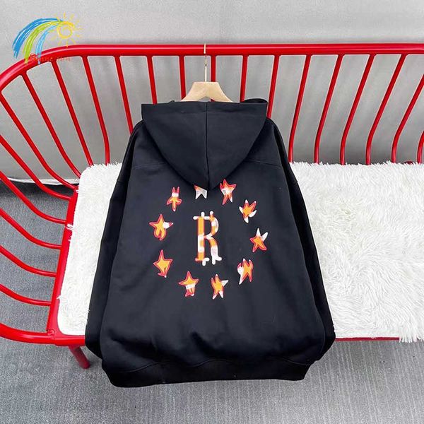 men's hoodies sweatshirts 2022 new playful star print hoodie men women cotton high street loose pullovers casual streetwear sweatshirts, Black
men's hoodies sweatshirts 2022 new playful star print hoodie men women cotton high street loose pullovers casual streetwear sweatshirts, Black