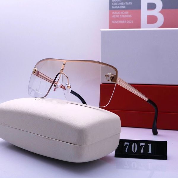 7071 luxury sunglasses polaroid lens designer womens mens adumbral goggle senior eyewear for women eyeglasses frame vintage metal sun glasse, White;black
7071 luxury sunglasses polaroid lens designer womens mens adumbral goggle senior eyewear for women eyeglasses frame vintage metal sun glasse, White;black