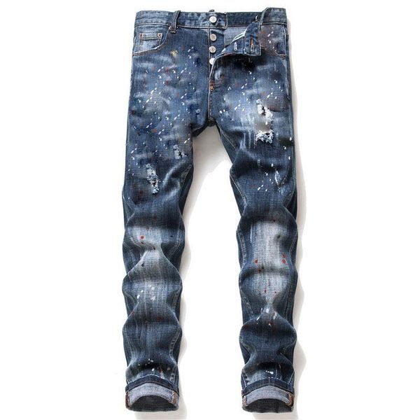 jeans mens rips stretch black jeans fashion slim fit washed motocycle denim pants panelled hip hop trousers, Blue
jeans mens rips stretch black jeans fashion slim fit washed motocycle denim pants panelled hip hop trousers, Blue