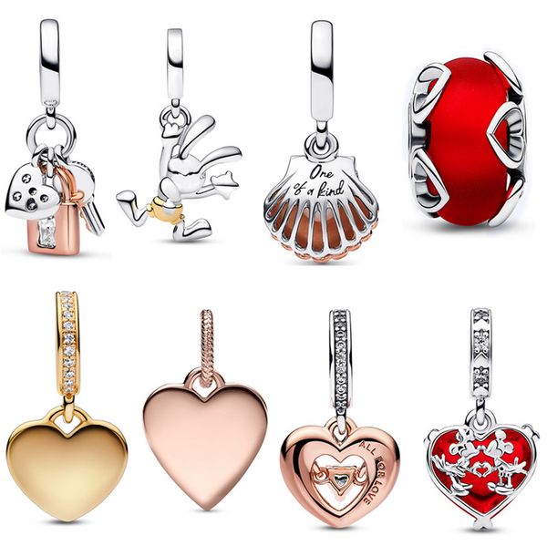 designer jewelry charms bracelets women's valentine day trinkets gift love pendant new diy fit pandora bracelet beads fashion girl acce, Golden;silver
designer jewelry charms bracelets women's valentine day trinkets gift love pendant new diy fit pandora bracelet beads fashion girl acce, Golden;silver