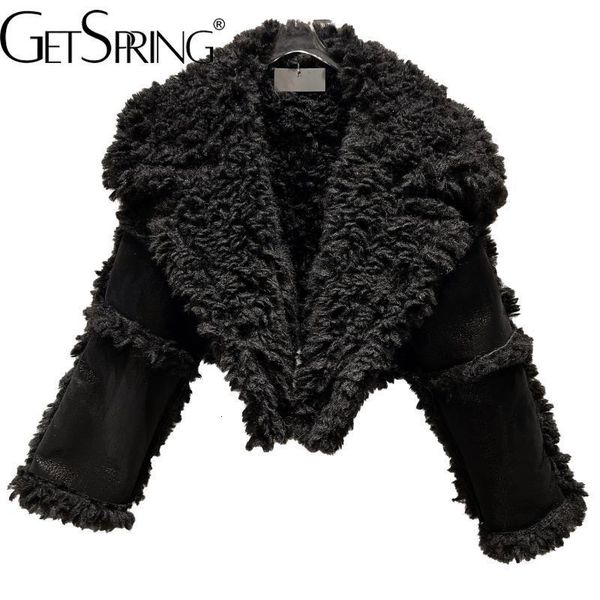women s jackets getspring women coat autumn winter full sleeve black ladies short jacket fashion all match loose casual warm female 230208, Black;brown
women s jackets getspring women coat autumn winter full sleeve black ladies short jacket fashion all match loose casual warm female 230208, Black;brown