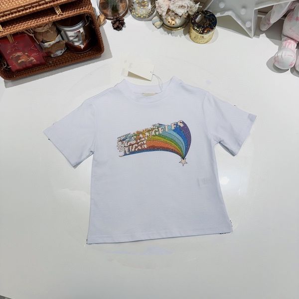 kids designer t shirt baby clothes kid tshirt toddler tee shirt 1-14 ages girl boy short sleeve luxury summer shirt with letter, Blue 
kids designer t shirt baby clothes kid tshirt toddler tee shirt 1-14 ages girl boy short sleeve luxury summer shirt with letter, Blue