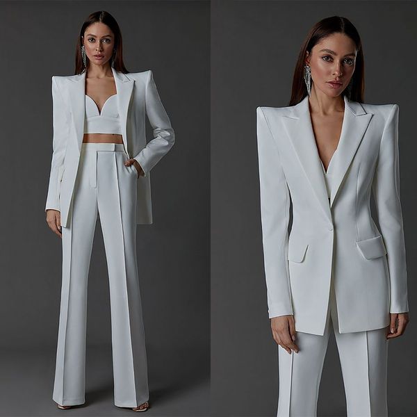 white women pants suits slim fit thicken shoulder pad evening party wear for wedding straight trousers two pieces, Black;red
white women pants suits slim fit thicken shoulder pad evening party wear for wedding straight trousers two pieces, Black;red