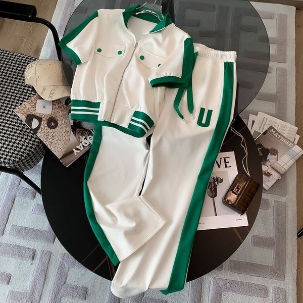 women's two piece pants casual sports trousers suit summer lapel short sleeve zipper lace up wide leg 2 sets outfits 230208, White
women's two piece pants casual sports trousers suit summer lapel short sleeve zipper lace up wide leg 2 sets outfits 230208, White