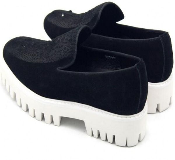 new suede leather mens loafers fashion slip on platform shoes gentlemen wedding dress shoes big size 38-45, Black
new suede leather mens loafers fashion slip on platform shoes gentlemen wedding dress shoes big size 38-45, Black