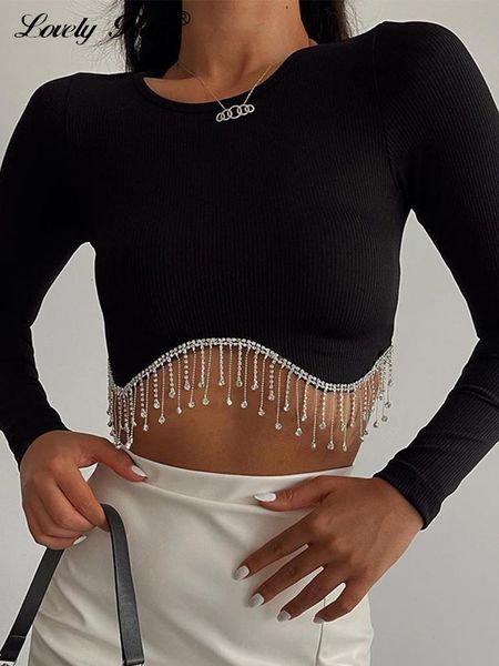 women s t shirt tassel crop women slim female t shirt 2023 spring summer black fashion o neck long sleeve lady tshirt 230208, White
women s t shirt tassel crop women slim female t shirt 2023 spring summer black fashion o neck long sleeve lady tshirt 230208, White