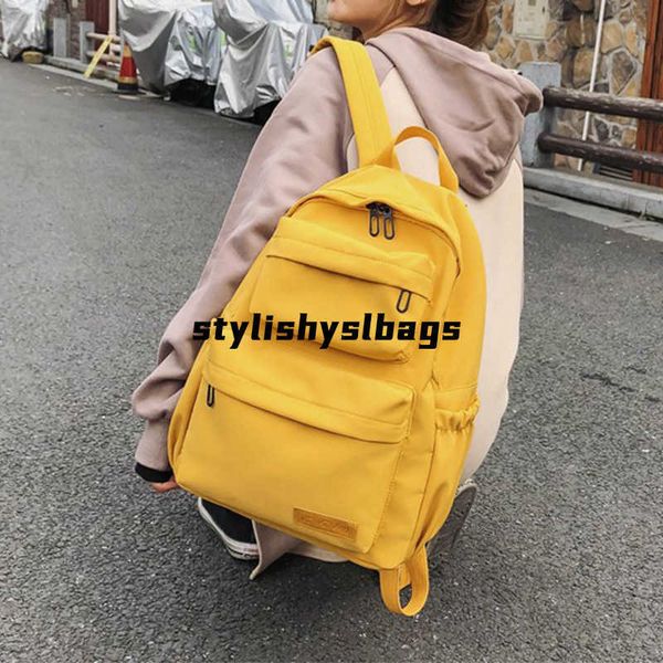 backpack casual women backpack solid color canvas school bag for teens laplarge capacity travel bags green red yellow book bag 020823h
backpack casual women backpack solid color canvas school bag for teens laplarge capacity travel bags green red yellow book bag 020823h