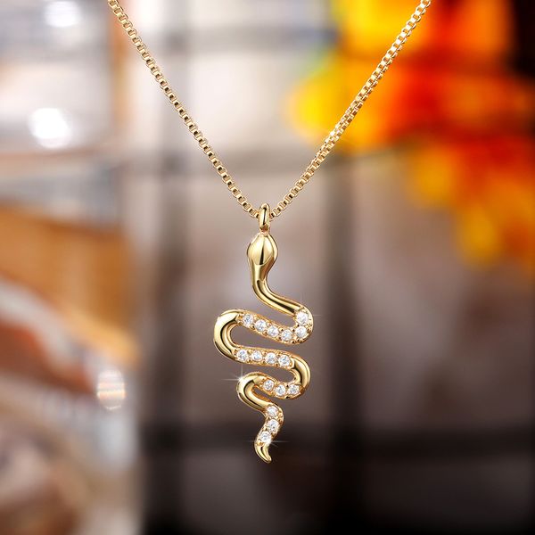 s3403 fashion jewelry snake pendant necklace zircon inlaid for women choker necklaces, Silver
s3403 fashion jewelry snake pendant necklace zircon inlaid for women choker necklaces, Silver