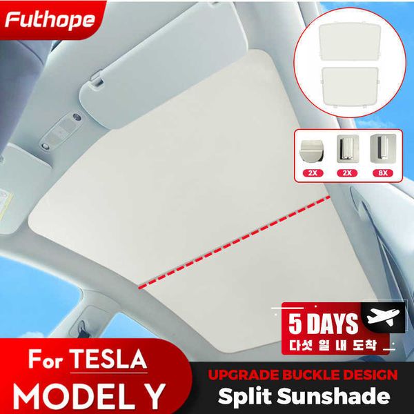 futhope split upgrade buckle sun shades glass roof sunshade for tesla model 3 y 2021-22 front rear sunroof windshield skylight
futhope split upgrade buckle sun shades glass roof sunshade for tesla model 3 y 2021-22 front rear sunroof windshield skylight