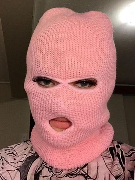 berets chsdcsi 2023 hole full face cover balaclava mask women hats ski knitted beanie winter warm multiple colors, Blue;gray
berets chsdcsi 2023 hole full face cover balaclava mask women hats ski knitted beanie winter warm multiple colors, Blue;gray
