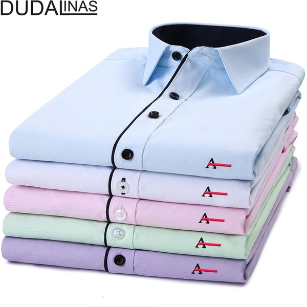 mens casual shirts mens large size slim casual shirt long sleeve business 230208, White;black
mens casual shirts mens large size slim casual shirt long sleeve business 230208, White;black