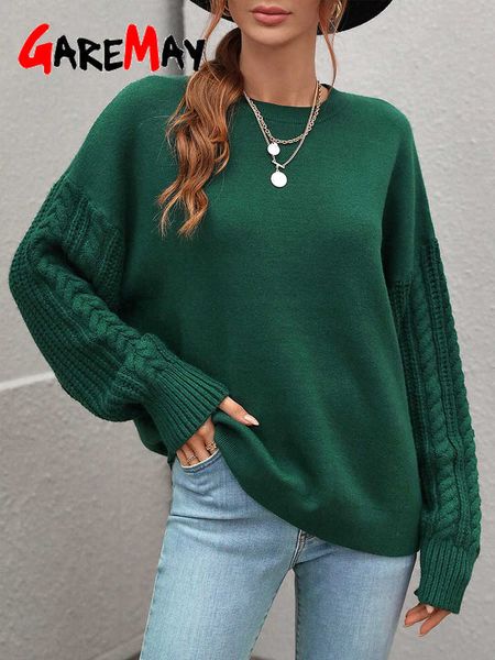 women's sweaters jumper red o neck winter casual oversized pullover 2023 warm thick vintage solid knitted green sweater for women 23011, White;black
women's sweaters jumper red o neck winter casual oversized pullover 2023 warm thick vintage solid knitted green sweater for women 23011, White;black