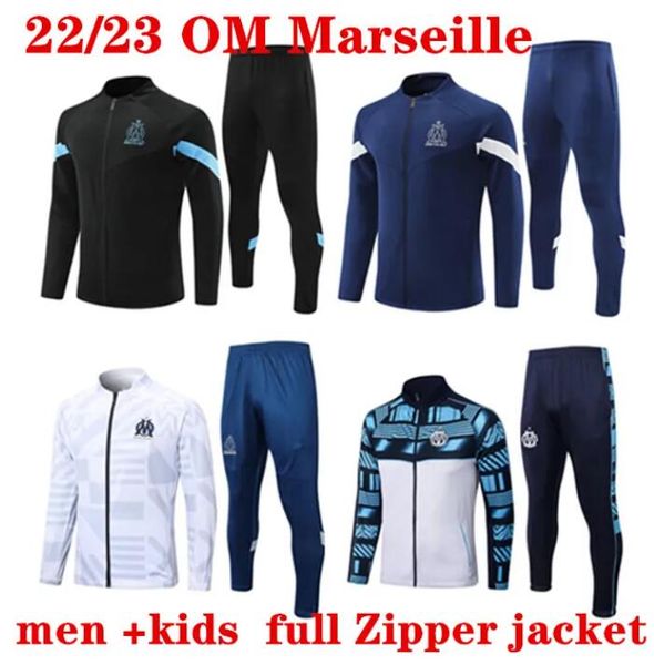 22 23 marseilles tracksuit soccer jacket sets survetement 2022 2023 om men maillot foot milik payet football jackets training suit jogging, Black
22 23 marseilles tracksuit soccer jacket sets survetement 2022 2023 om men maillot foot milik payet football jackets training suit jogging, Black